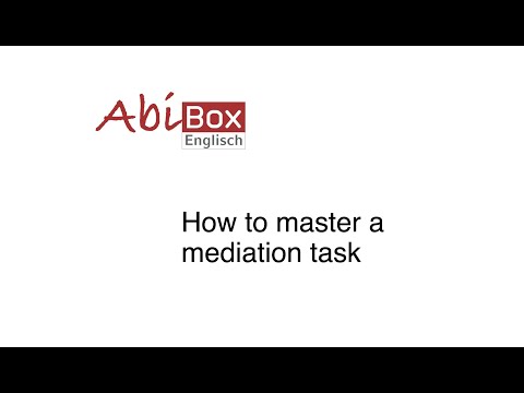 Mediation skills (Abitur)