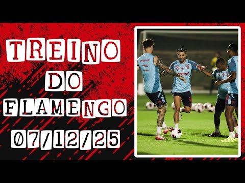 Flamengo's training session today, December 7th, 2025. The team held its first training session i...