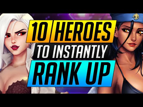 10 BEST Heroes to ABUSE for INSTANT RESULTS at EVERY RANK - Season 24 - Overwatch Guide