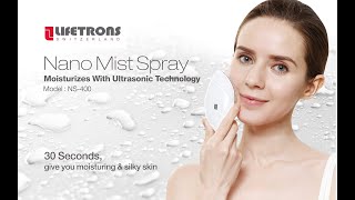 LIFETRONS NS-400 Nano Mist Spray with Ultrasonic