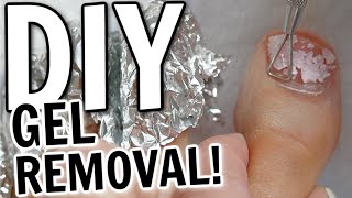 At-Home Gel Pedicure Removal!