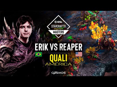 🥊 ÚLTIMA CHANCE! - Erik vs Reaper | Starcraft 2 - ESL Masters Winter - Quali América