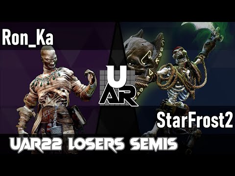 UAR22 Top 8 - Ron_Ka vs. StarFrost2 [Match 12/14 - Losers Semifinals]