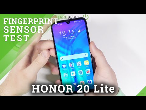 Test of Fingerprint Scanner in Honor 20 Lite – Fingerprint Locking Method
