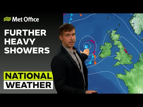 03/08/2023 – The Showery Theme Persists – Evening Weather Forecast UK – Met Office Weather
