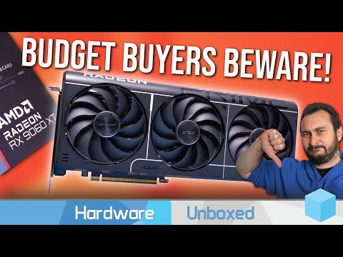 Radeon RX 9060 XT PCI Express 3.0, 4.0 & 5.0 Comparison (8GB vs. 16GB)