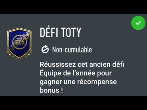 FIFA20 SBC / DCE LIVE - DÉFI TOTY - SOLUTION PAS CHER
