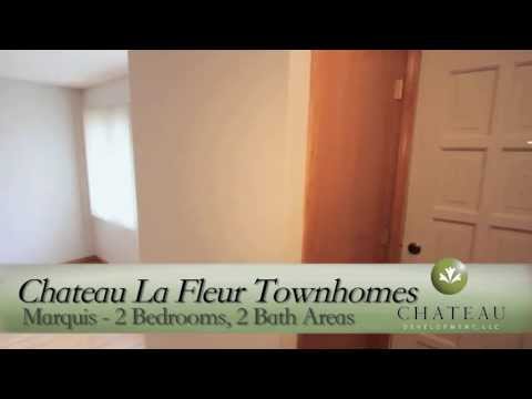 (www.ChateauDev.com) - Chateau La Fleur - Marquis Townhome 2BD 2BA 1882sq. ft