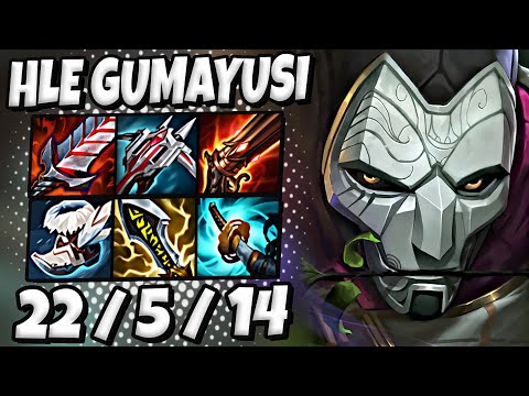 HLE Gumayusi Jhin vs Ashe [ ADC ] Patch 26.1 Ranked Korea