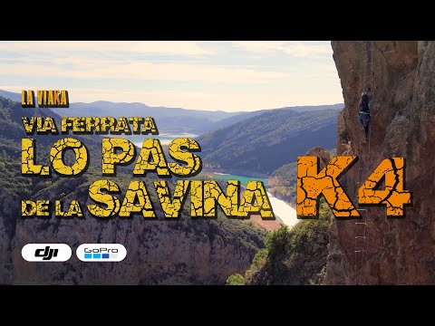 Lo Pas de la Savina Vía Ferrata K4 - La VíaKa - #viaferrata #laviaka #lopasdelasavina