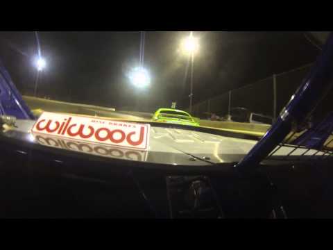 Modified sedans A-Main Gympie Speedway G11 in-car  27 09 2014