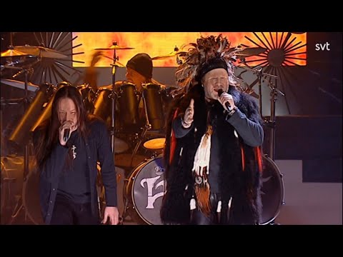 Roger Pontare & Hammerfall - När Vindarna Viskar Mitt Namn (Live Alla Tiders Melodifestival 2005)
