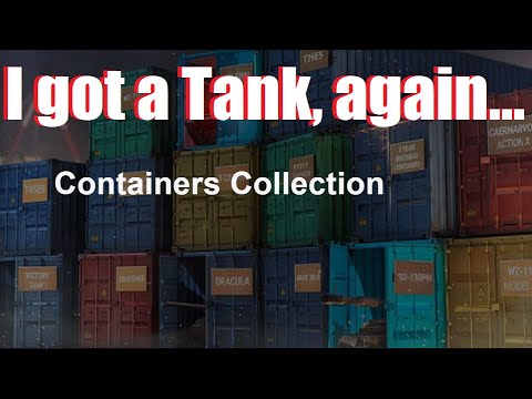 Opening Container Collection in WoT Blitz
