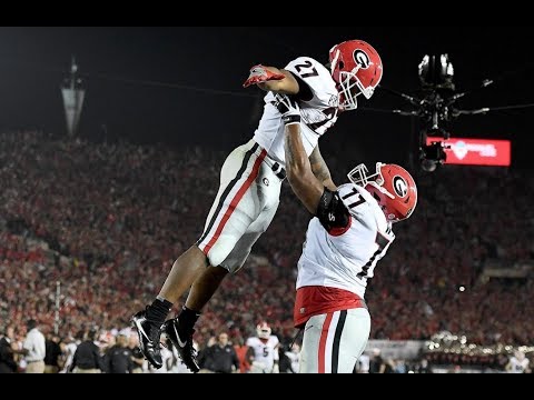 #3 Georgia vs #2 Oklahoma | 2018 Rose Bowl Game Highlights