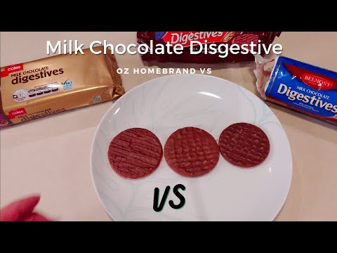 Homebrand Milk Chocolate Digestives || COLES vs McVitie's vs Aldi