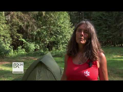 Wildcampen: in Deutschland schwierig und oft verboten. | BR24