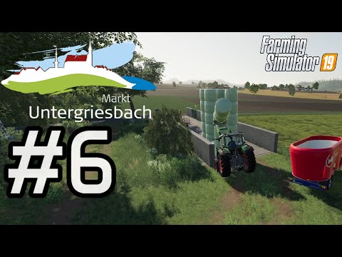 Making Hay & Feeding Cows! || Untergriesbach #6 || Farming Simulator 19 Timelapse