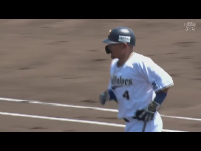 【ファーム】復帰後公式戦初打点!! バファローズ・森友哉 ライトへのヒットで先制点を奪う!! 2023年7月27日 オリックス・バファローズ 対 中日ドラゴンズ