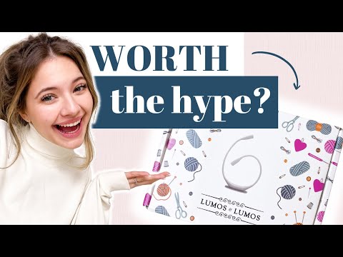 Let's try the Lumos Knitting Light! 🧶 Unboxing & Review