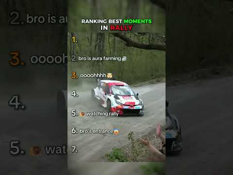 Ranking best rally moments. ⛐😱
