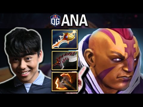 OG.ANA SMURF ANTI-MAGE WITH 30 KILLS - DOTA 2 7.28 GAMEPLAY
