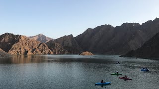 preview picture of video 'Kayaking in Hatta Dubai stunning view'