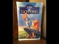 Opening Closing To The Lion King 1995 VHS Version 2 Reversed