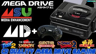Mega Drive CD MSU/MD+ Super Enhanced Games (Time Stamps) #megadrive #segagenesis #megadrivegames
