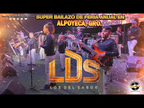 LOS DEL SABOR  EN ALPOYECA GUERRERO BAILE DE FERIA ANUAL