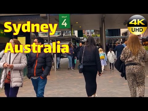 Sydney Walking Tour | Circular Quay Sydney Winter 2022 #Sydney_Walking_Tour