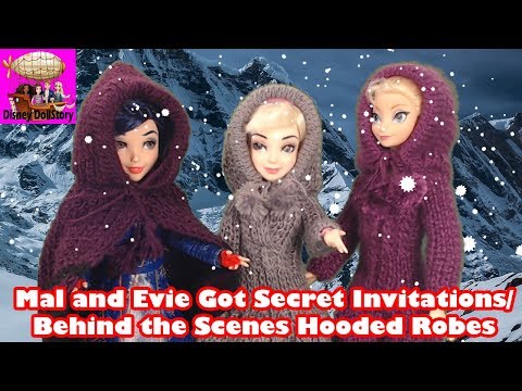 Mal and Evie Get Secret Invitations | Making of Hooded Robes Behind the Scenes | Disney