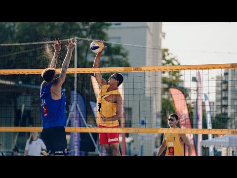 🏐 HA Likejiang/Li Zhuoxin (CHN) - Canet/Rotar (FRA) | 2022 VW Beach Pro Tour Futures | Montpellier 🏐