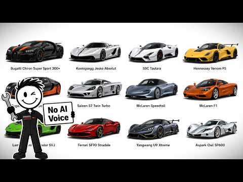 Hyper Car Mechanic Explains The Fastest Production Cars Ever Made