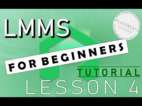 LMMS for Beginners - Lesson 4, MIDI Sequencing and Editing