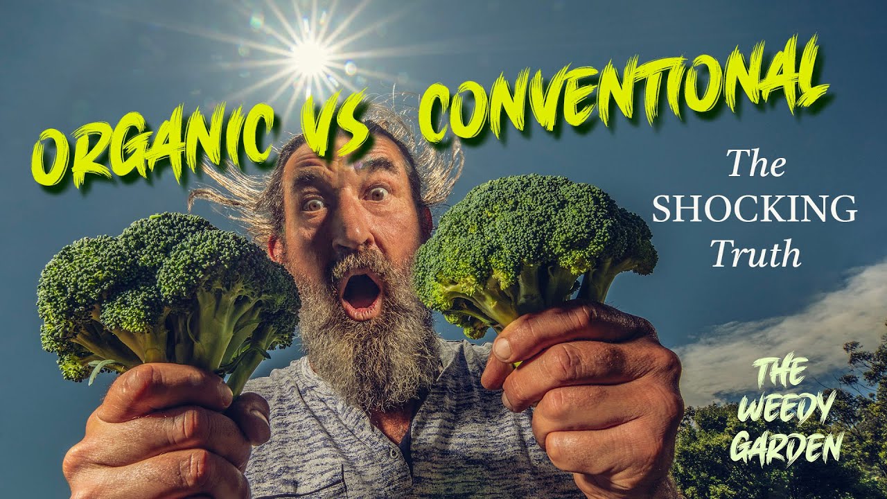 ORGANIC vs CONVENTIONAL-The Shocking Truth About Nutrients in Your Food!