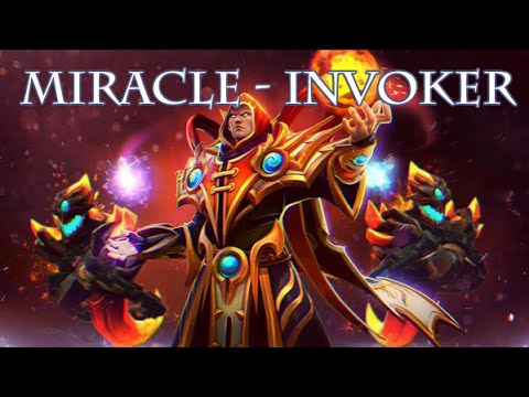 Dota 2 Invoker with the best player Miracle — full game