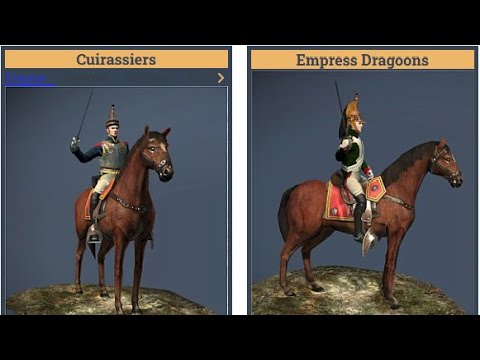 Napoleon: Total War 1vs1: Cuirassiers vs Empress Dragoons