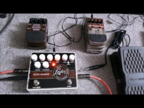 Rotary effects EHX Lester G, Behringer RM600, Line 6 Roto Machine, Line 6 M9