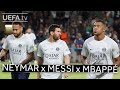 NEYMAR x MESSI x MBAPPÉ: Big Three Combine against M.Haifa