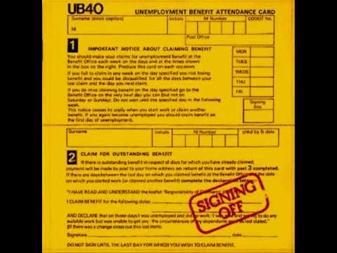 UB40 - Burden Of Shame (Signing Off Album Track 4)