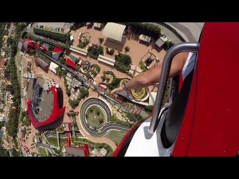 Onride: 'Red force' (sideview) 🏎💨 HD/POV 2019 - Ferrariland