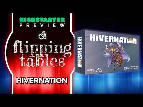 Hivernation Boardgame | Kickstarter Preview and How To Play