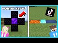 MIPAN ZUZUZU Coba TikTok Hacks Paling Aneh Di Minecraft KALIAN HARUS COBAIN