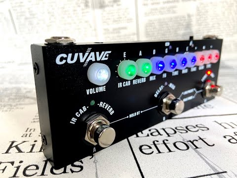 Cuvave Cube Baby Guitar Multi Effects Pedal Delay Chorus Phaser Reverb M-Valve Iset Lekato Getaria Azor image 8