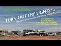 TURN OUT THE LIGHTS - BLUE BIRD WANDERLODGE END-OF-RALLY DEPARTURES with MUSICAL HORNS 2022 Q16  4K