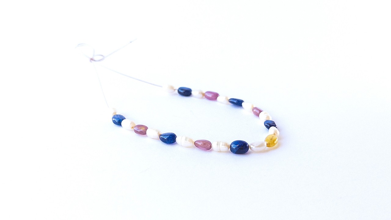 Multi Precious & Freshwater Pearls | Smooth Oval | 4.5-5.7mm Bead Size | 23 Pieces | 25 Carats video