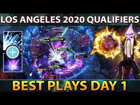 ESL Los Angeles Closed Qualifiers Dota 2 - Best Plays Day 1