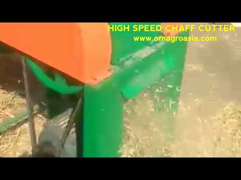High speed chaff cutter om Agro Asia 3 HP