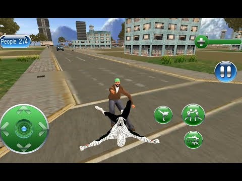 Bad Spider City Revenge | Flying Spider Hero Crime Simulator | Android GamePlay