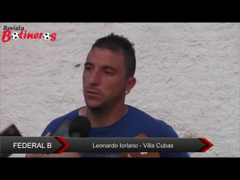 Federal B: Leonardo Iorlano - Villa Cubas